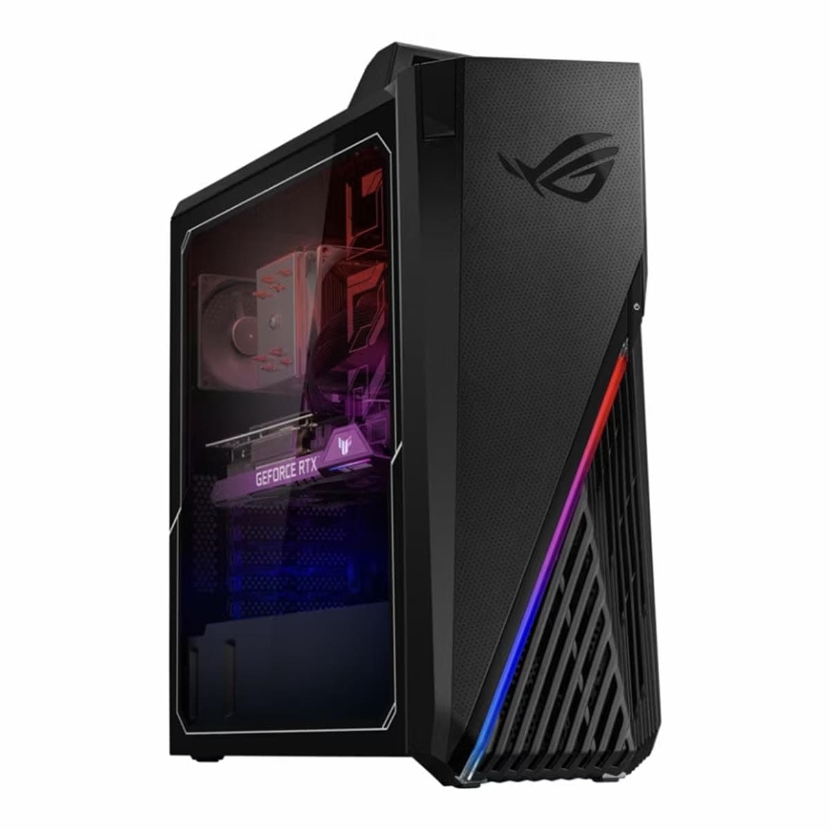 ASUS ROG Strix GT15 Gaming Desktop PC, Intel Core i7-12700F, GeForce RTX 3060, 16GB DDR4 RAM, 512GB SSD, Windows 11 Home, G15CF-BS764,Black