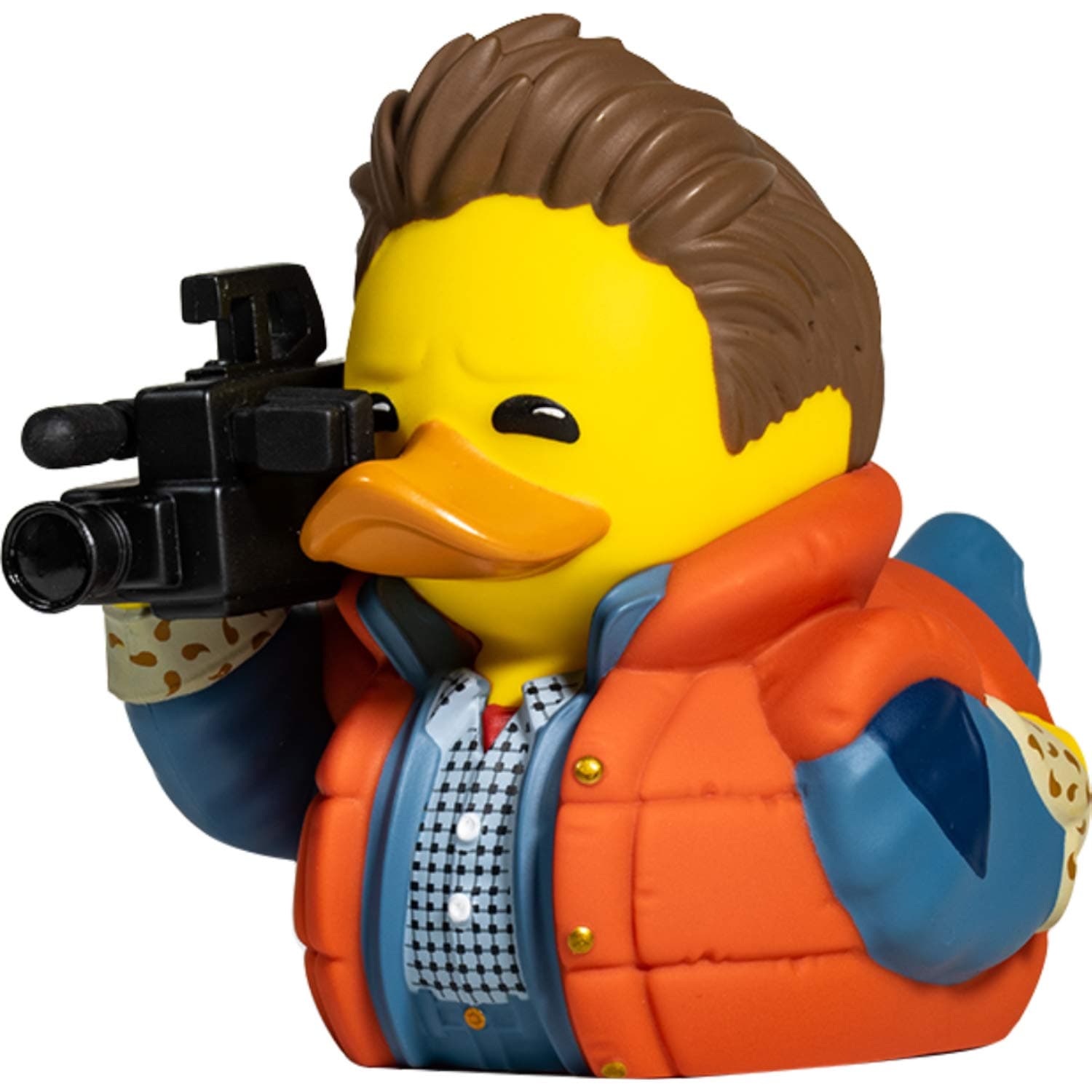 First Edition: Back to The Future - Marty McFly Cosplaying Rubber Duck Vinyl Figure