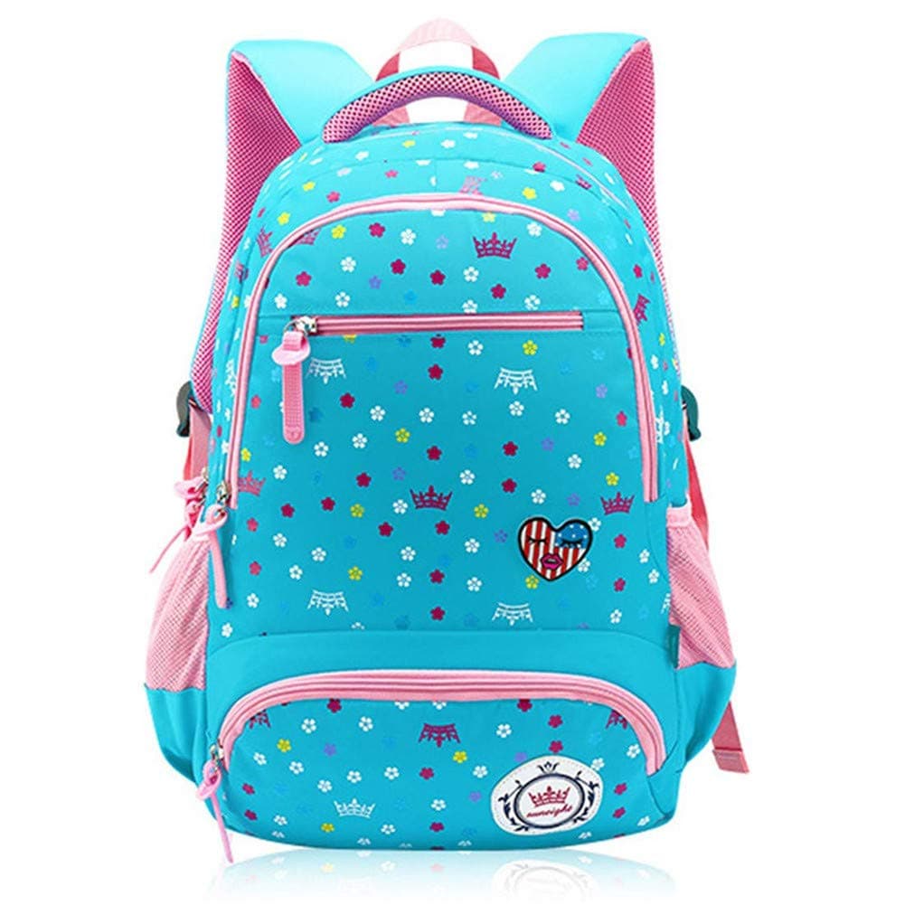 Backpack for Children's School Bag, School Nylon Backpack - Ideal for 1-6 Grade School Students,Night Reflective Strip Design Rucksack Daypacks Travel Bag