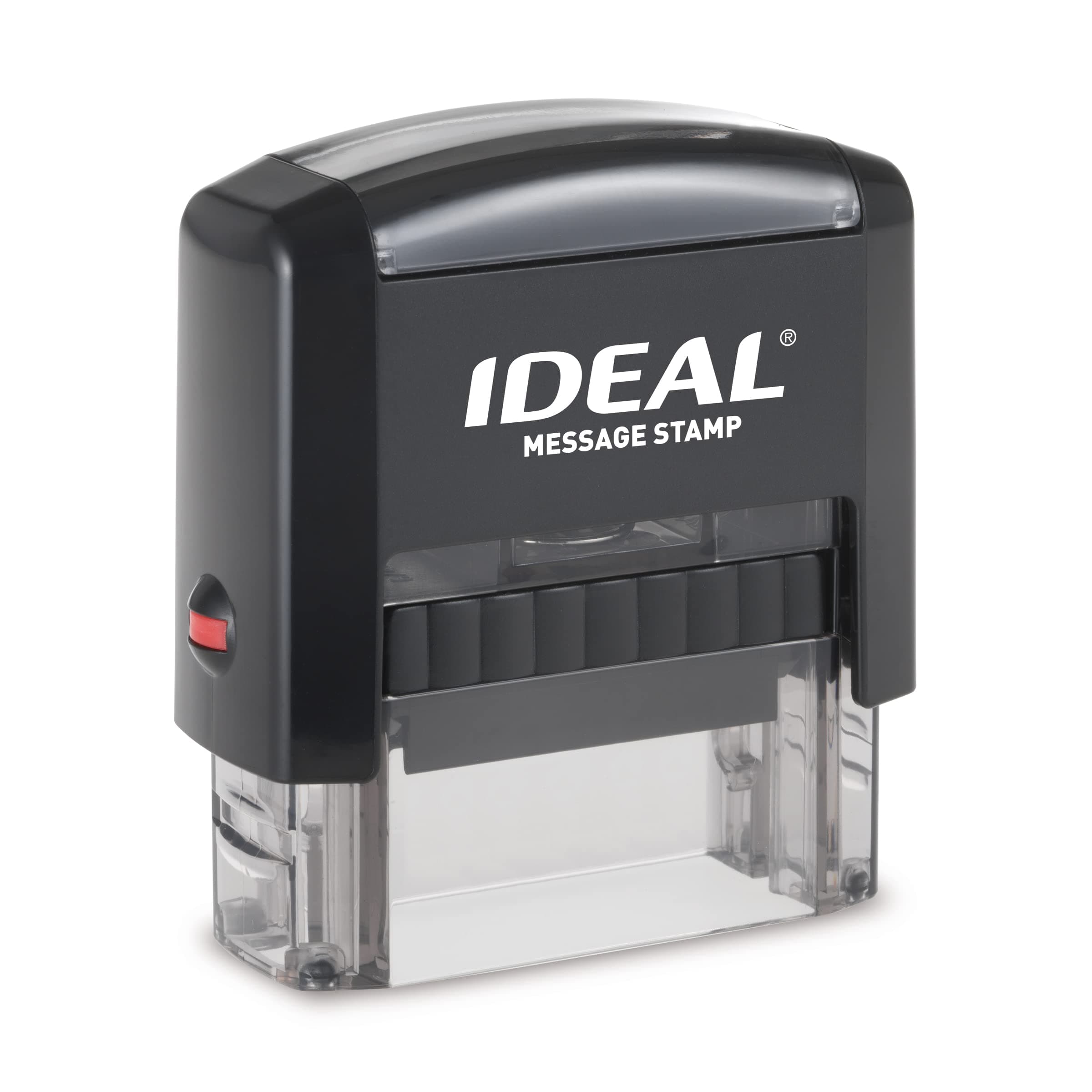 IDEAL Self Inking Stamp – Return to Sender, NOT at This Address – Red Ink, Impression Size 9/16” x 1-1/2”