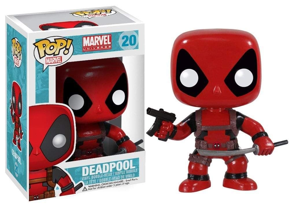 Pop Marvel: Deadpool, Action Figure 3052, Multicolor, 6"