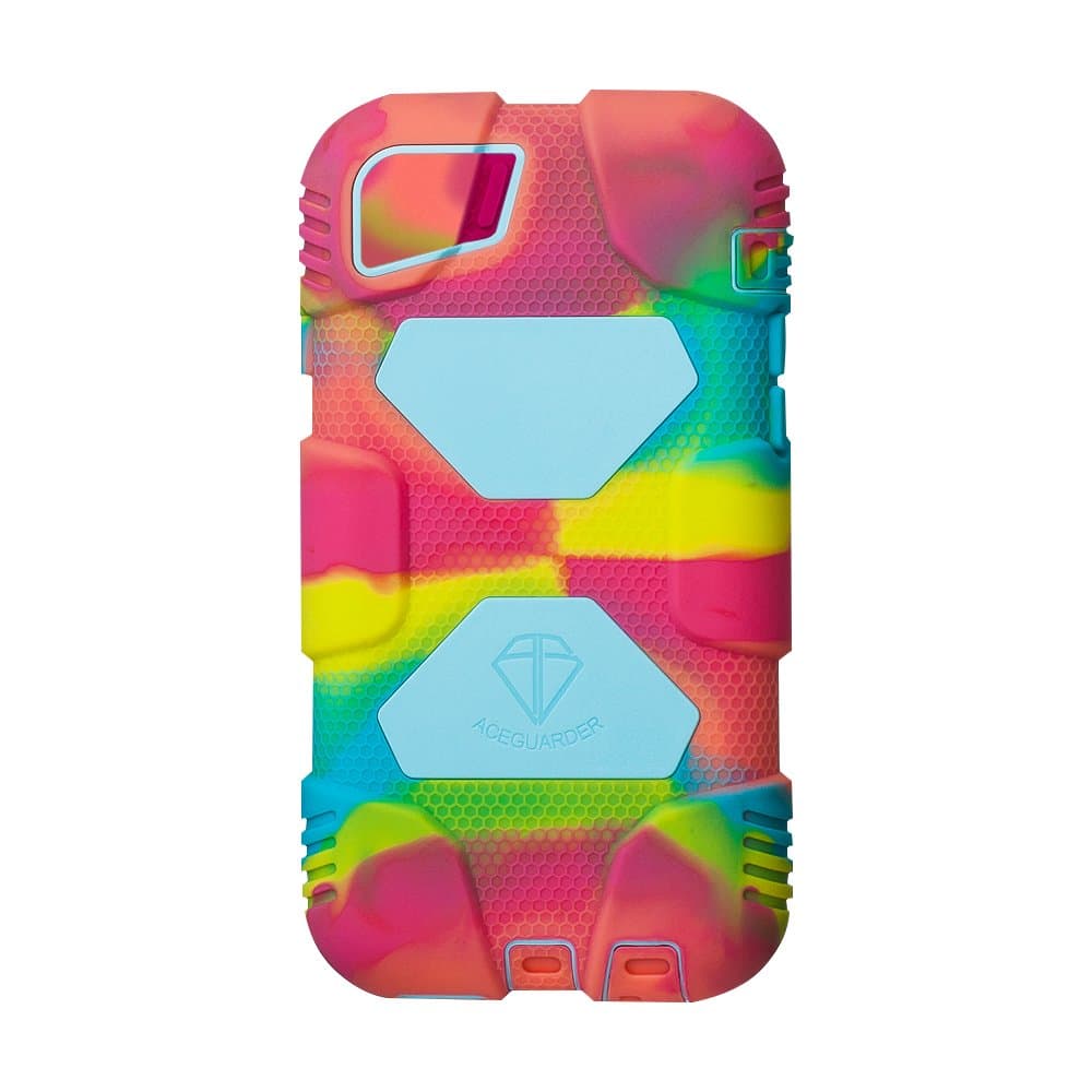 Iphone 6 Case, Aceguarder New Hot [Shockproof] [Light Weight] [Rainproof] Extreme Duty Screen Protector Cover Case with Stand for Iphone 6 4.7 Inch (Ice/lightblue)