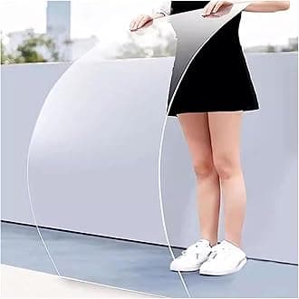 CIKE Clear Acrylic Plastic Sheet Polycarbonate Roofing Sheet,Transparent Sunlight Panels,Rainproof PC Endurance Board,Replacement Cladding(2 x 6.6ft)