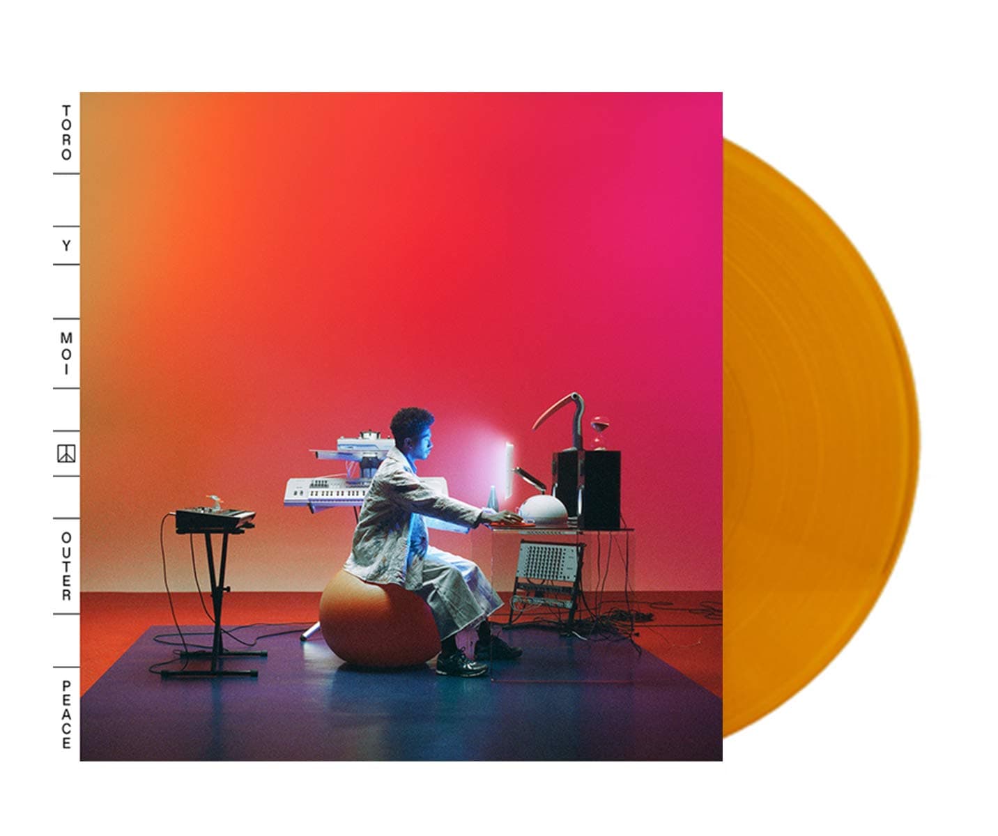 Toro Y Moi - Outer Peace Exclusive Translucent Orange Vinyl LP (Limited to 300 Copies + Download)