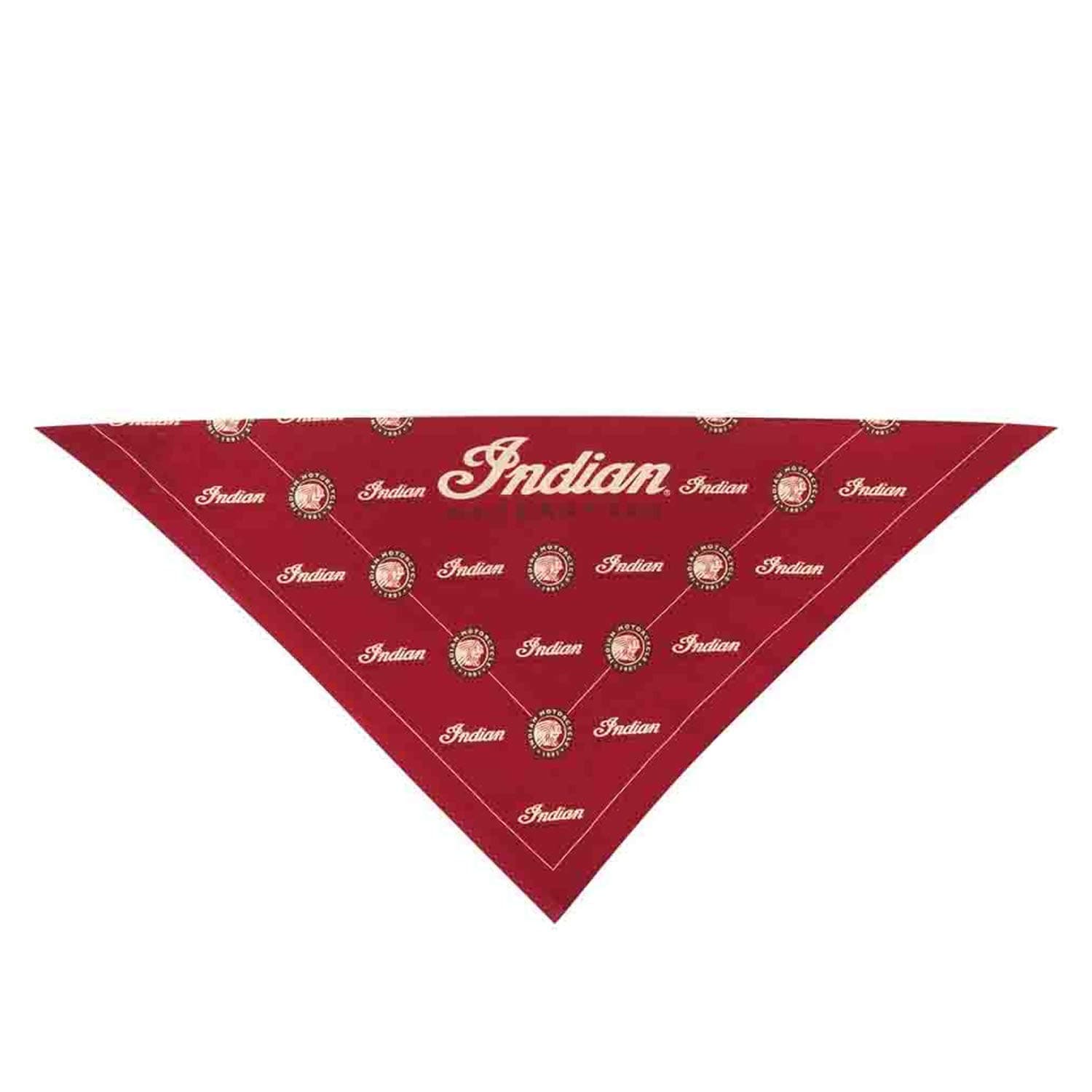 Indian Motorcycle Logo Bandana, Red