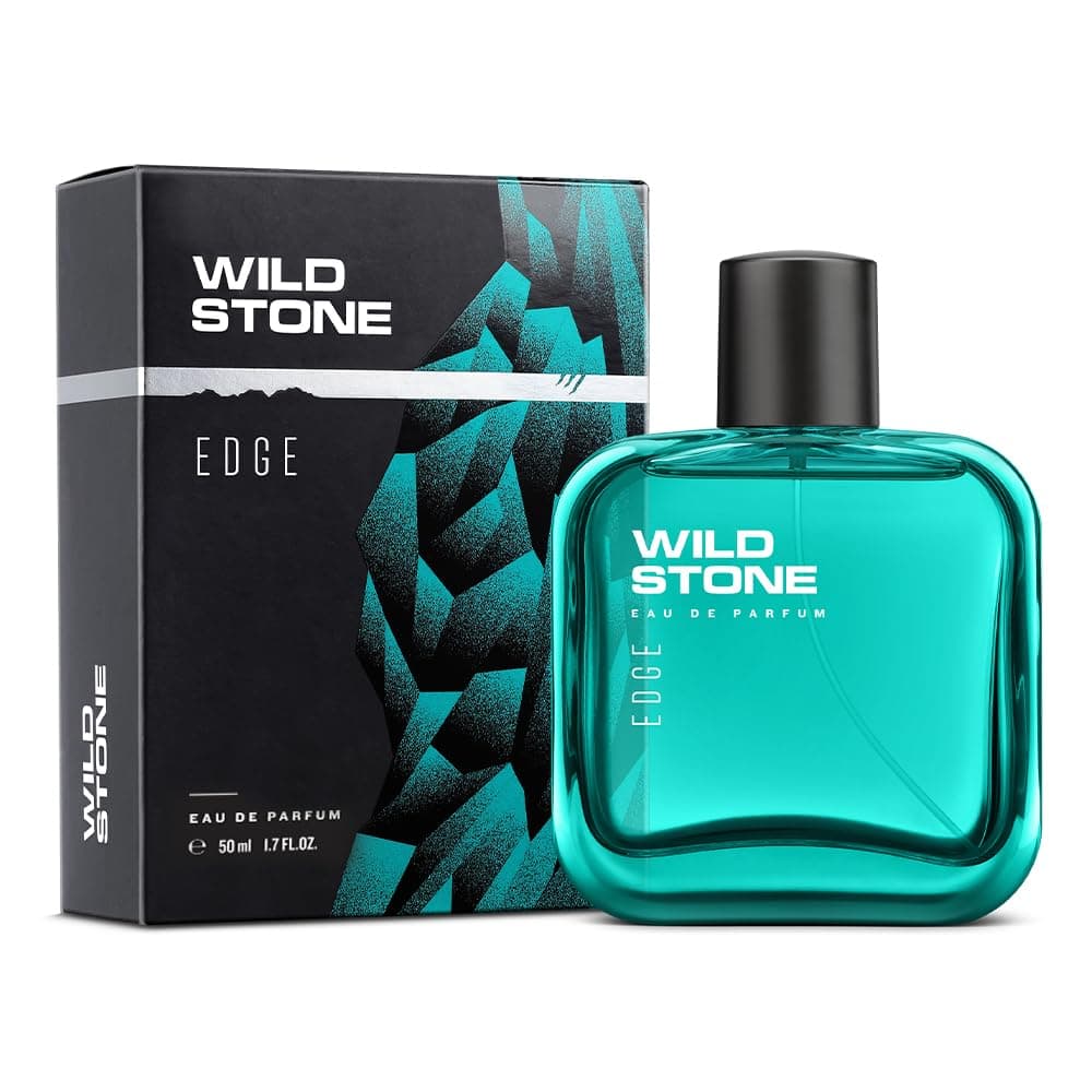 Wild Stone Edge Parfum for Men, Long Lasting Refreshing Every day Wear Fragrance, 50 ml