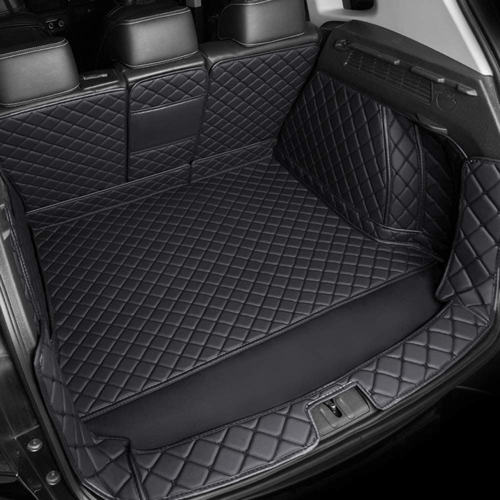 All Season Full Coverage Rear Trunk Mats Cargo Liner Compatible with Mercedes ML Class ML320 ML350 ML400 ML500 2006-2010(Black)
