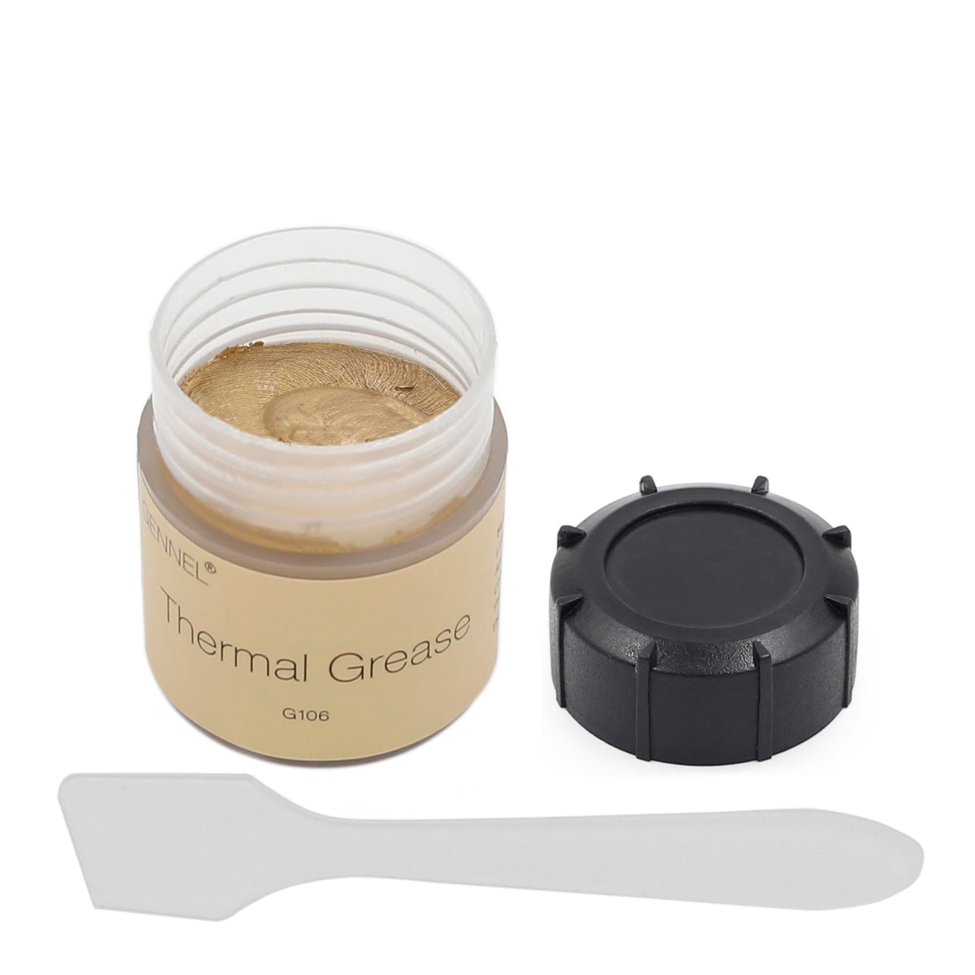 G106 20g Gold Thermal Paste, Thermal Grease Compound, Heatsink Paste for CPU Coolers GPU Processor PS4 PS5 Ovens Chipset Cooling, High Performance