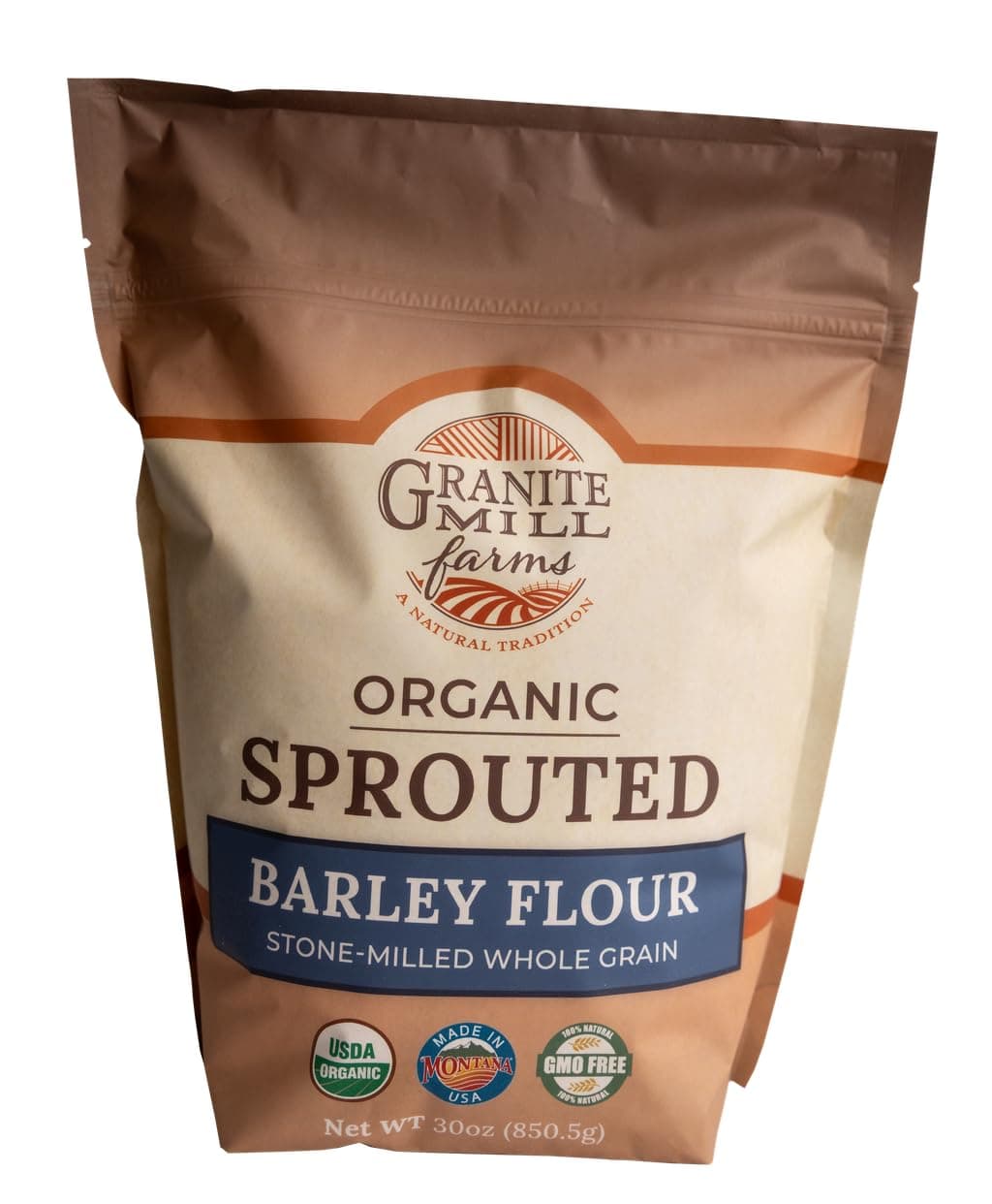 Granite Mill Farms Sprouted Organic Barley Flour, 30 oz