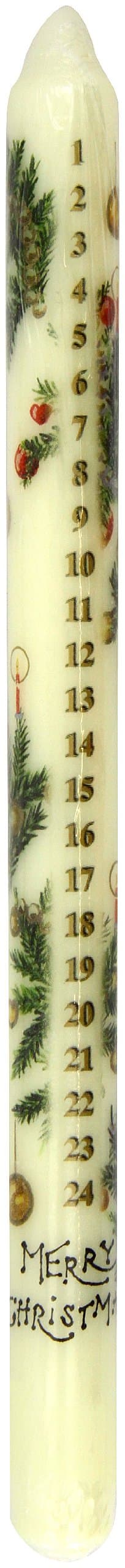Nativity Advent Merry Christmas Candle
