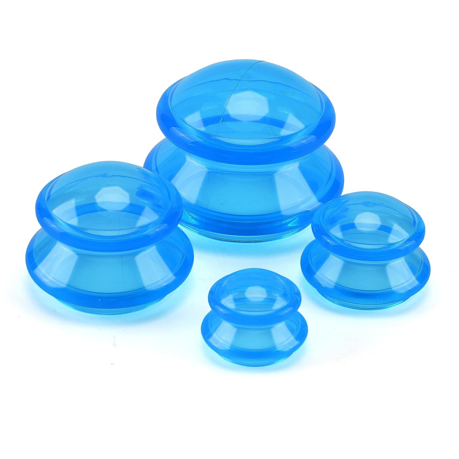 Silicone Cupping Therapy Set（EXTRA LARGE*1,LARGE*1,MEDIUM*1,SMALL*1）