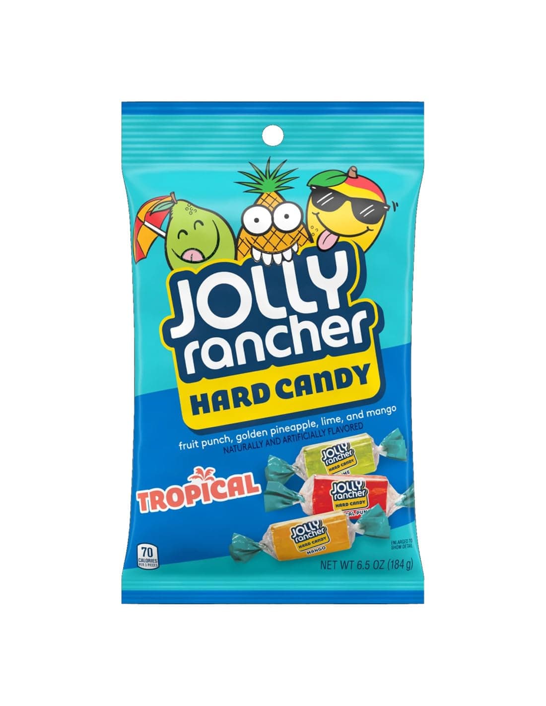 Hershey's Peg Medium Jolly Rancher Hard Tropical 184g