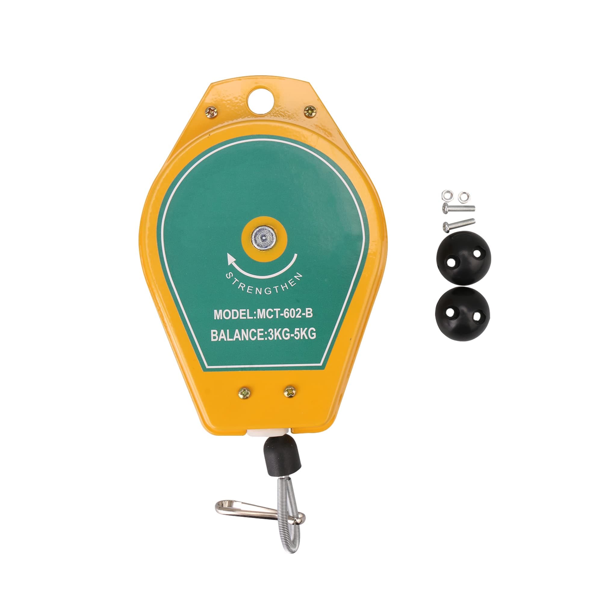 Mxfans Spring Balancer Tool Holder Hanging Retractable 3-5kg Wall Pulley Fittings Accessory