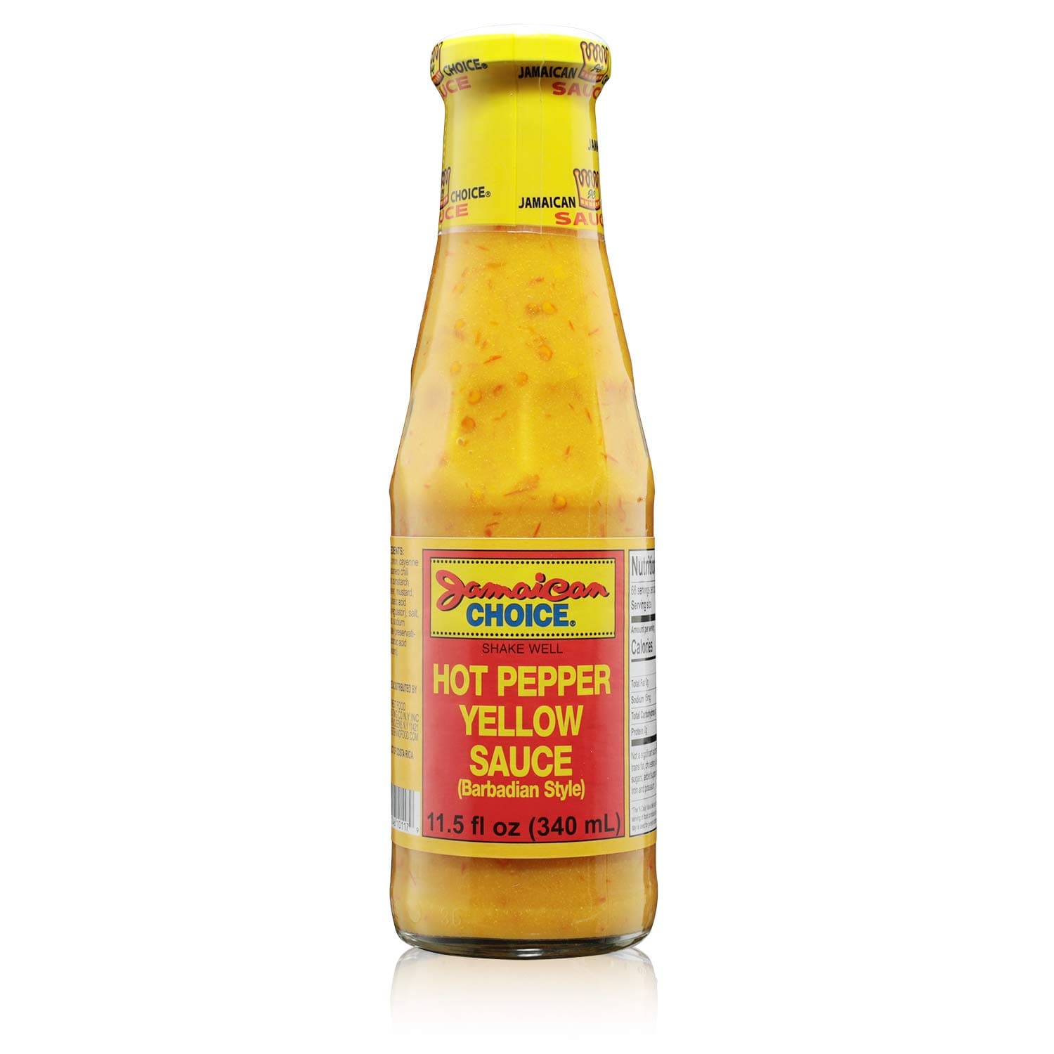 Jamaican Choice Hot Pepper Yellow Sauce | 11.5oz