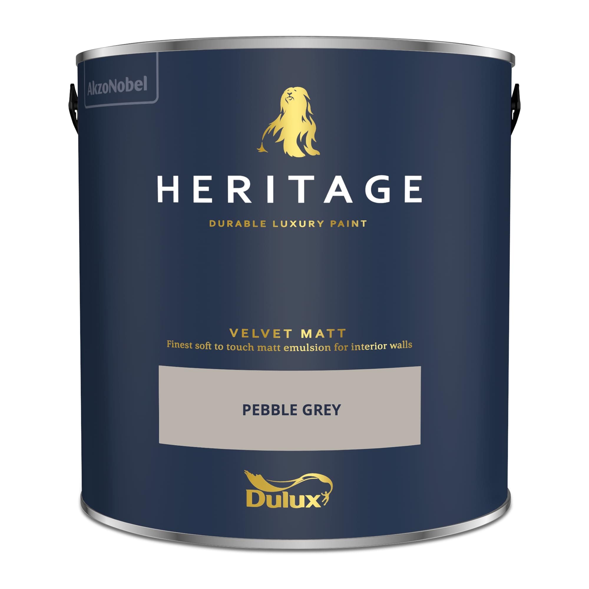 Dulux Heritage Paint (2.5L, Pebble Grey)