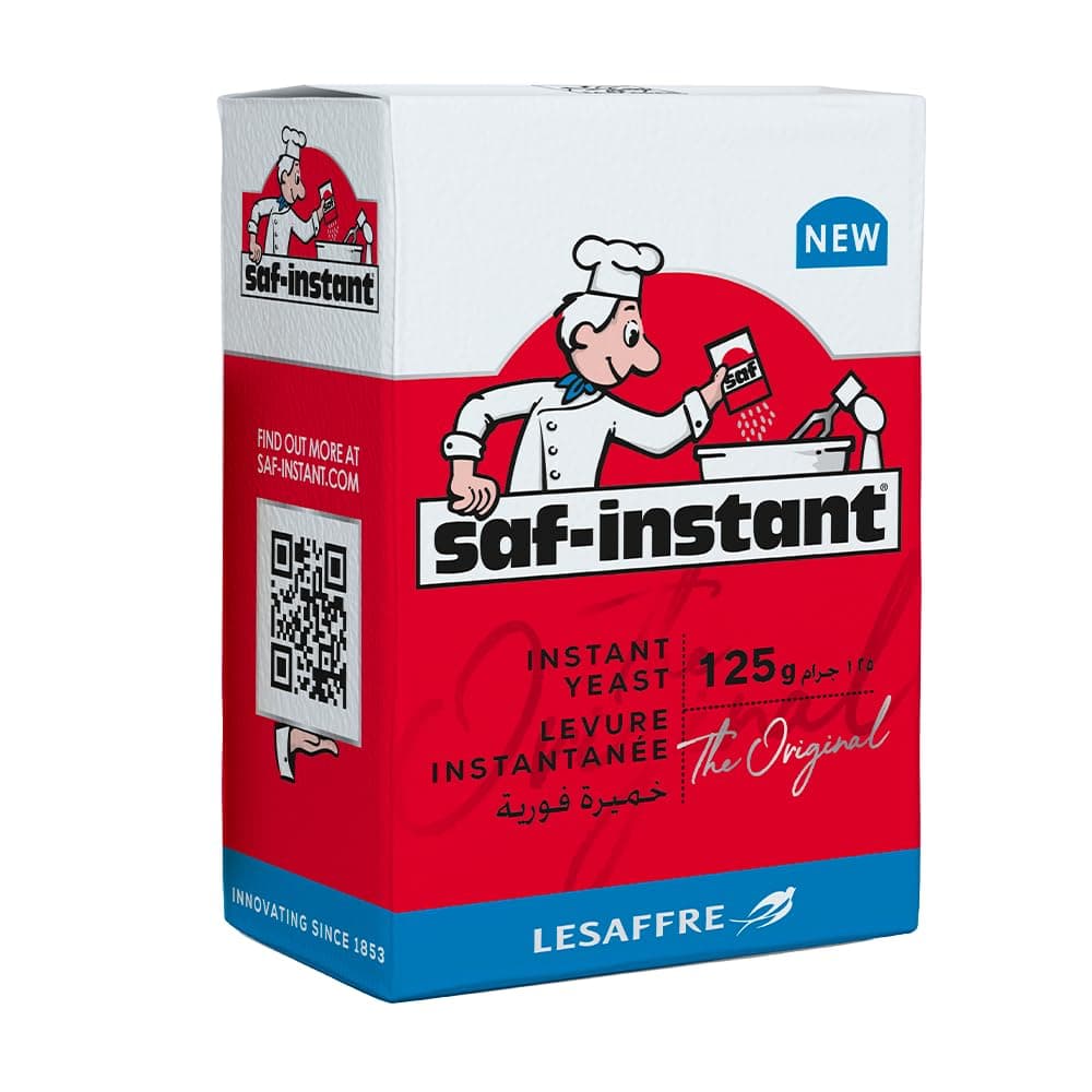 Saff instant dry yeast (low sugar bread for the red label) 125g