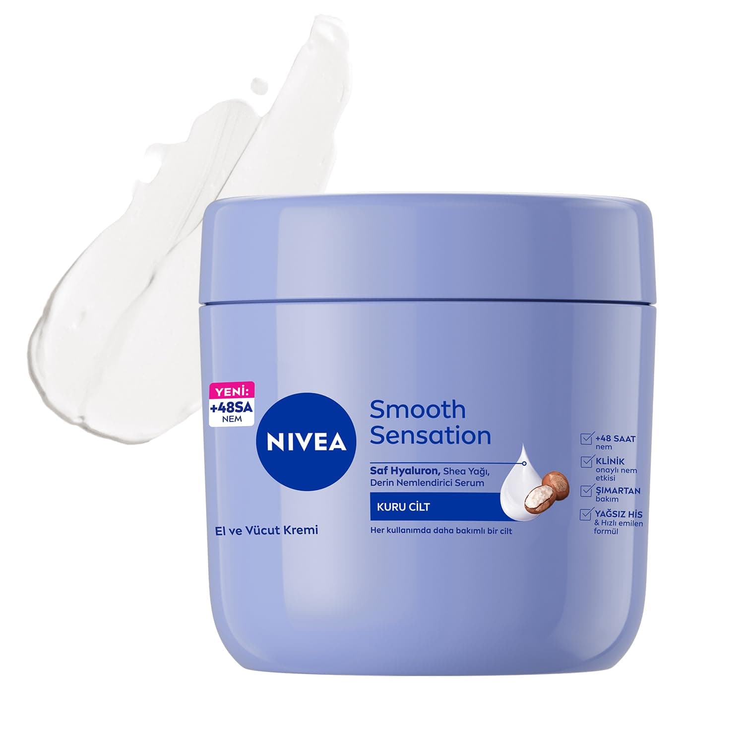 Nivea- Irresistibly Smooth Body Cream, 400ml