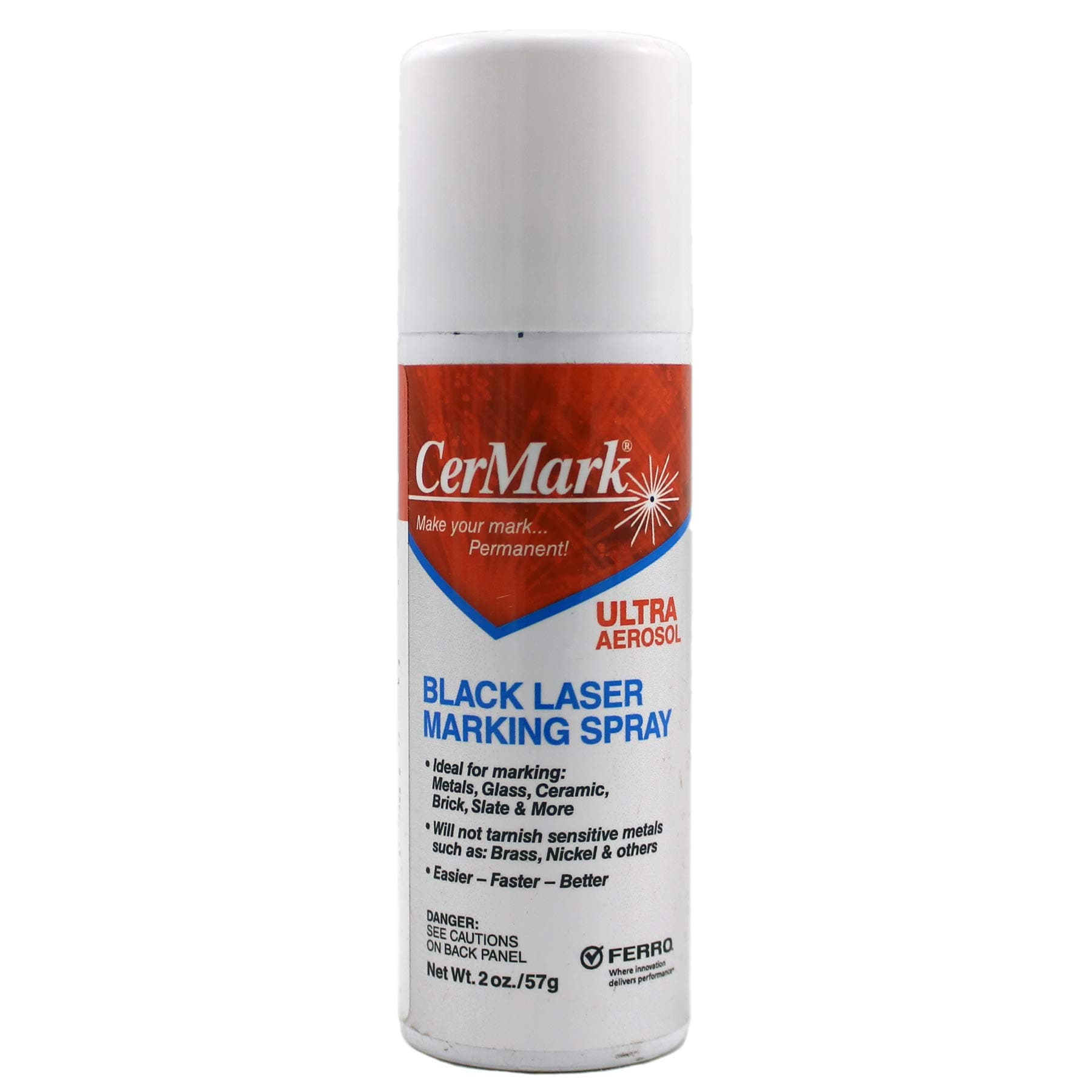 CerMark Ultra Laser Marking Aerosol, 2oz