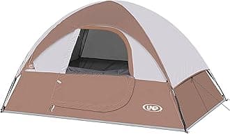 Camping Tent 2-4 Person, Waterproof Windproof Tent with Rainfly Easy Set up-Portable Dome Tents for Camping…