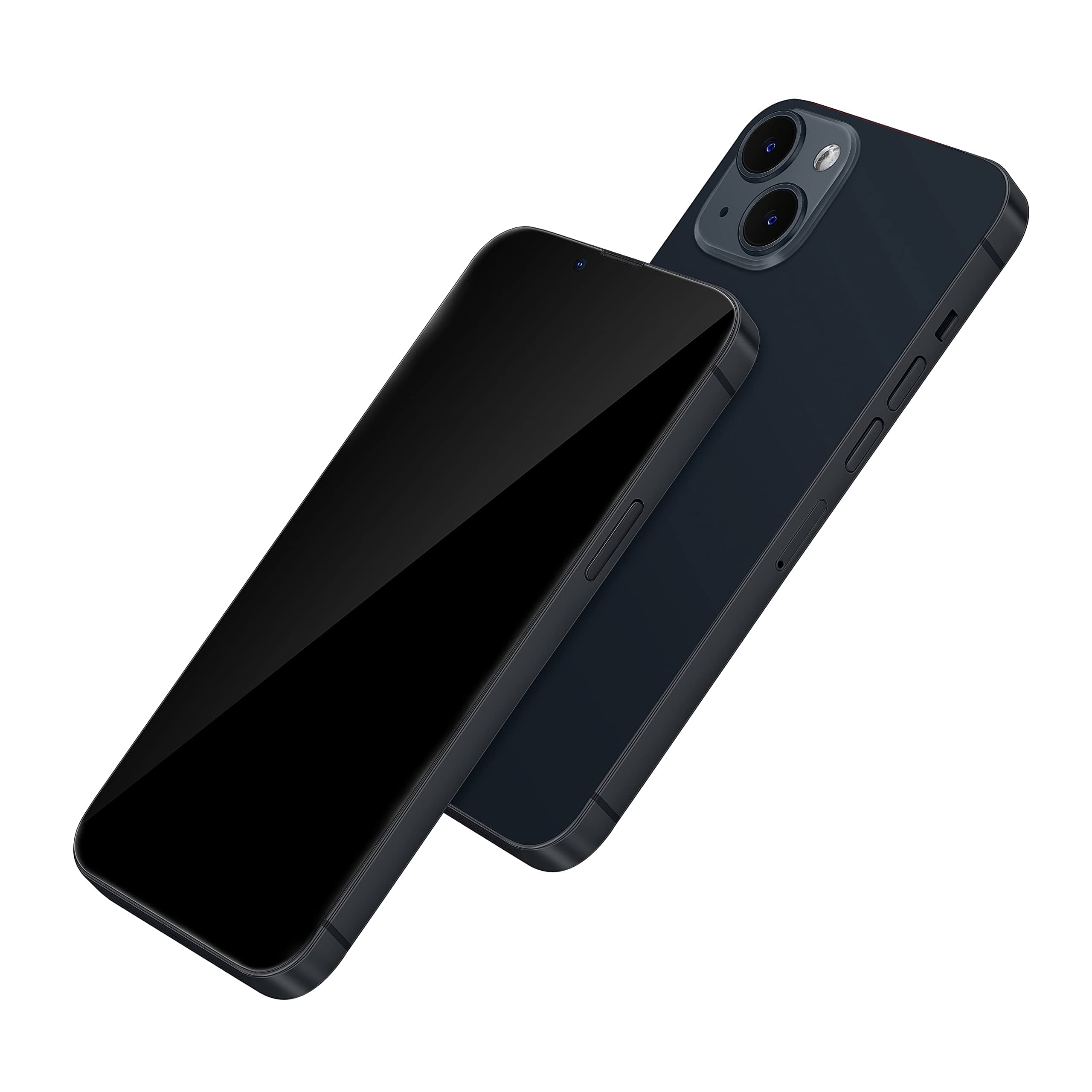 [Metallic] Dummy Phone Display Model Compatible with Apple iPhone 13 Pro Max 13 Mini Non-Working Upgraded Metal Frame (13mini Black blackscreen)