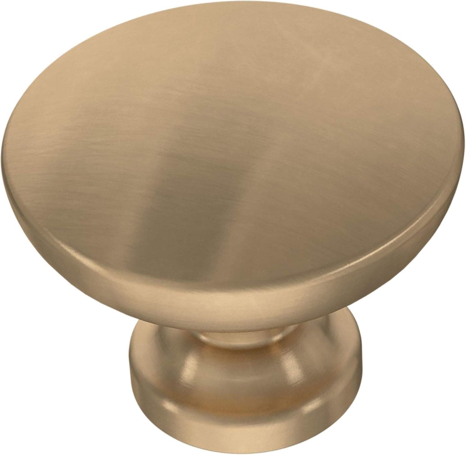 Fulton (10-Pack) Cabinet Knobs Champagne Bronze Drawer Knobs Kitchen Cabinet Knobs for Dresser Drawers Pulls and Knobs 1-3/16" Closet Door Gold Knobs P29523Z-CZ-B