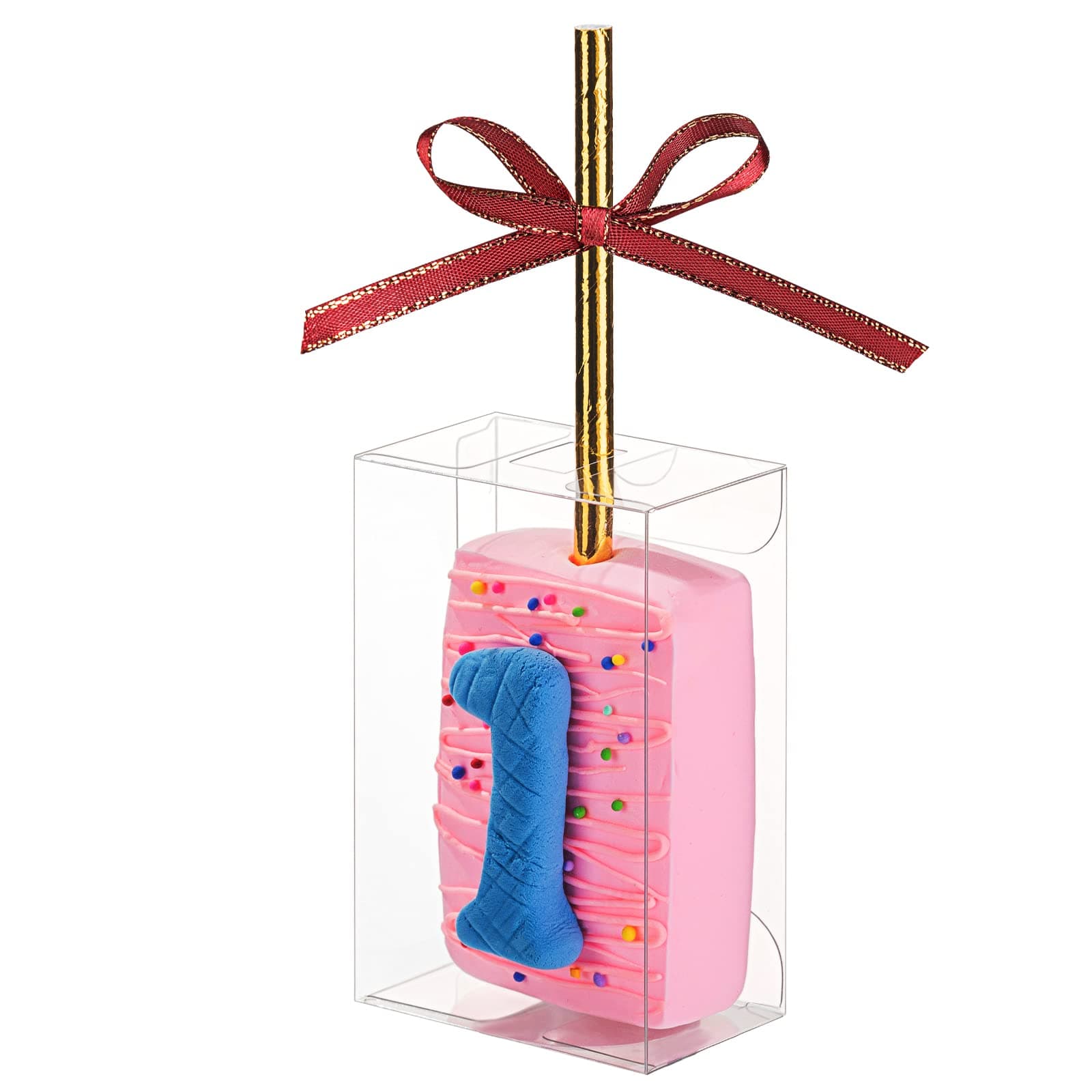 36 Pack 3.5"x 2.4"x 1.38" Rice Krispie Treat Boxes Cakesickle Boxes Macaron Boxes for Bridal Shower Birthday Party