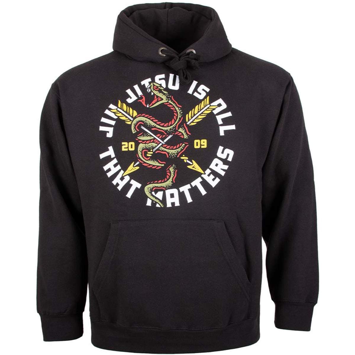 Jiu-Jitsu Is All That Matters Pullover Hoodie - Black