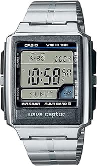 Casio Men Digital Watch Wave Ceptor