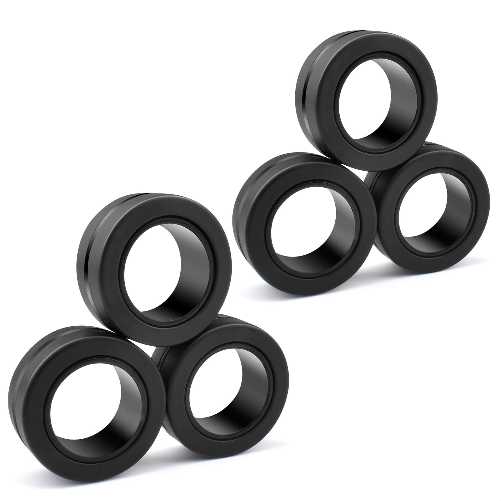 6Pcs Magnetic Ring Fidget Toys