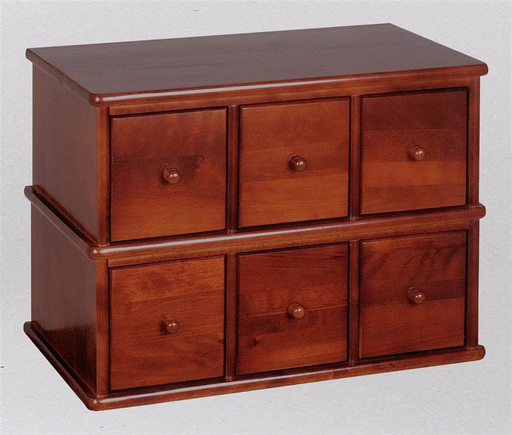 Apothecary Style Multimedia Cabinet in Walnut