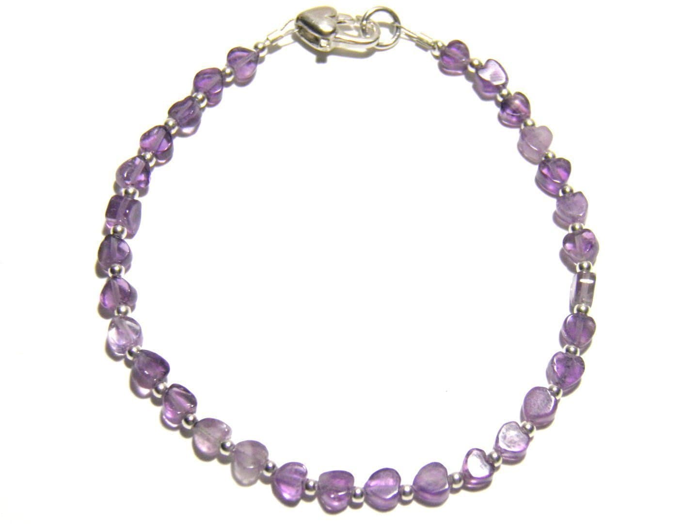 Amethyst Bracelet and Sterling Silver