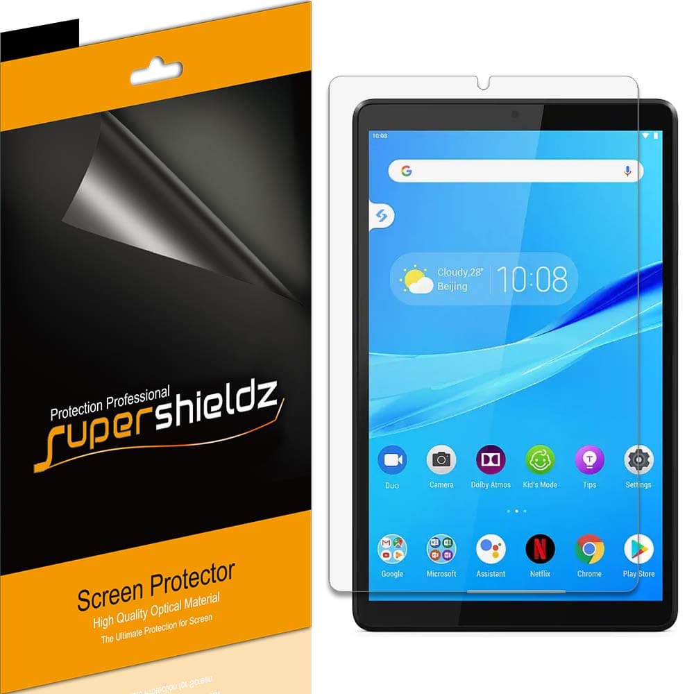 Supershieldz (3 Pack) Designed for Lenovo Tab M8 (3rd Gen) / Tab M8 HD/Smart Tab M8 (8-inch) Screen Protector, High Definition Clear Shield (PET)