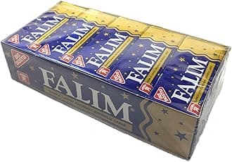 Falim Sugarless Plain Gum, Mastic (20 Pack (100 Pieces))