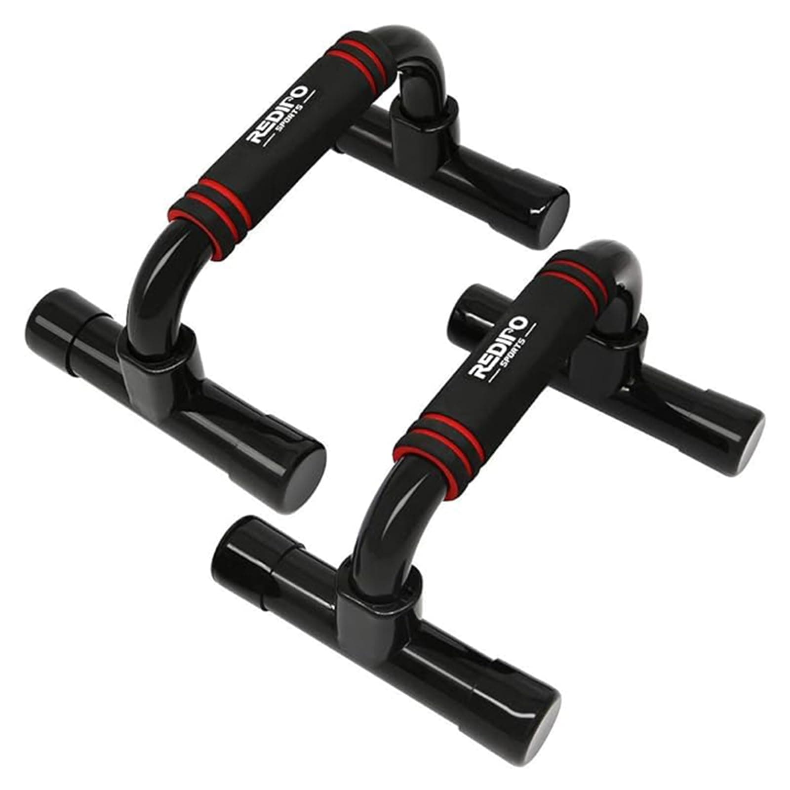 Rexez Push Up Bars Stand with Foam Grip Handle for Chest Press, Home Gym Fitness Exercise, Strength Training, Push Up Bar, Push Up Bars Men and Women (Push Up Barz)