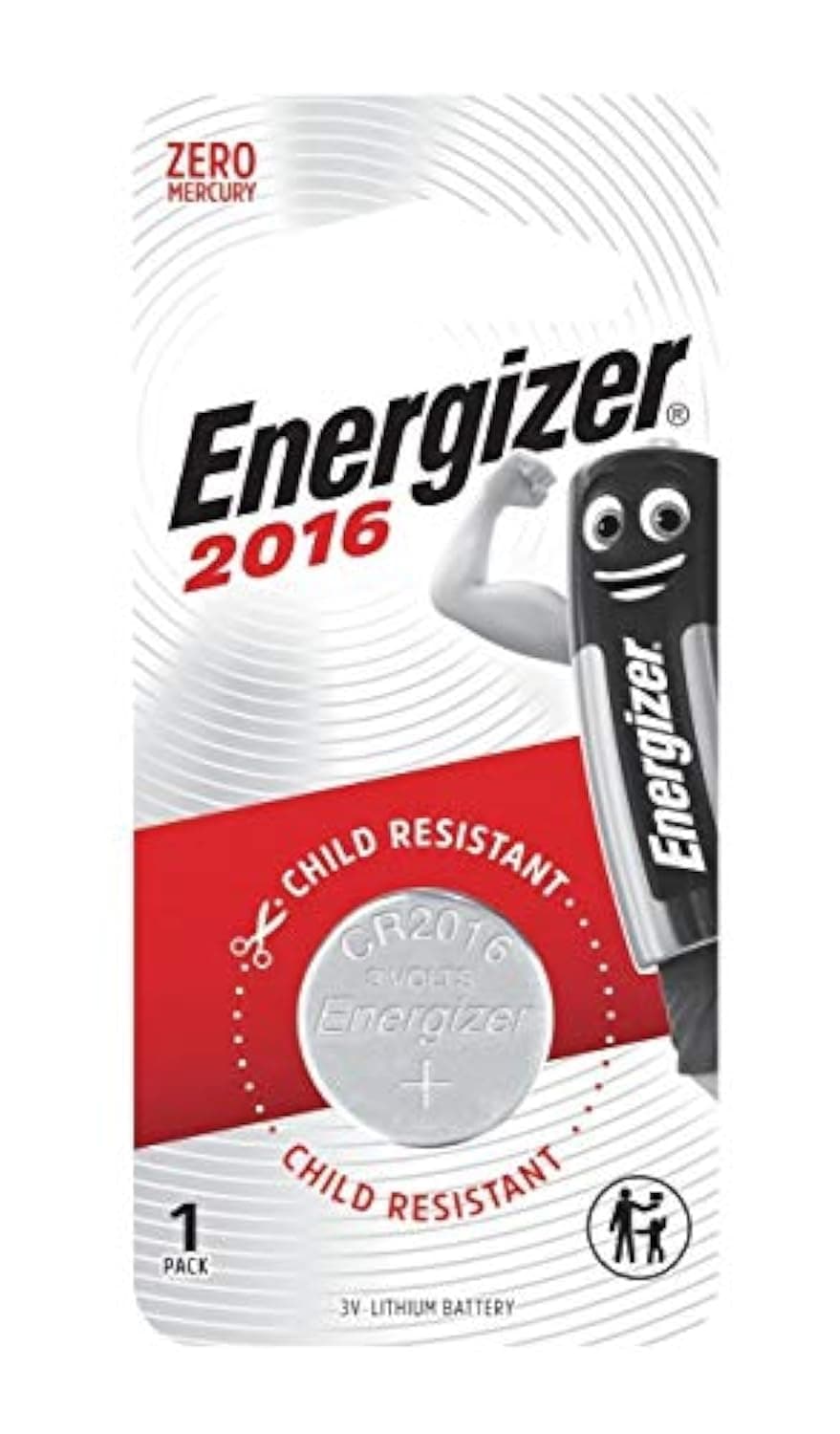 Energizer MAX- SP COIN Lithium Batteries - 3V E-CR2016BP1