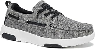 Women's Orthopedic Walking Shoes Slip On Loafers: Comfortable Orthotic Shoes with Arch Support for Flat Feet, Casual Plantar Fasciitis Deck Loafers for Heel and Foot Pain Relief