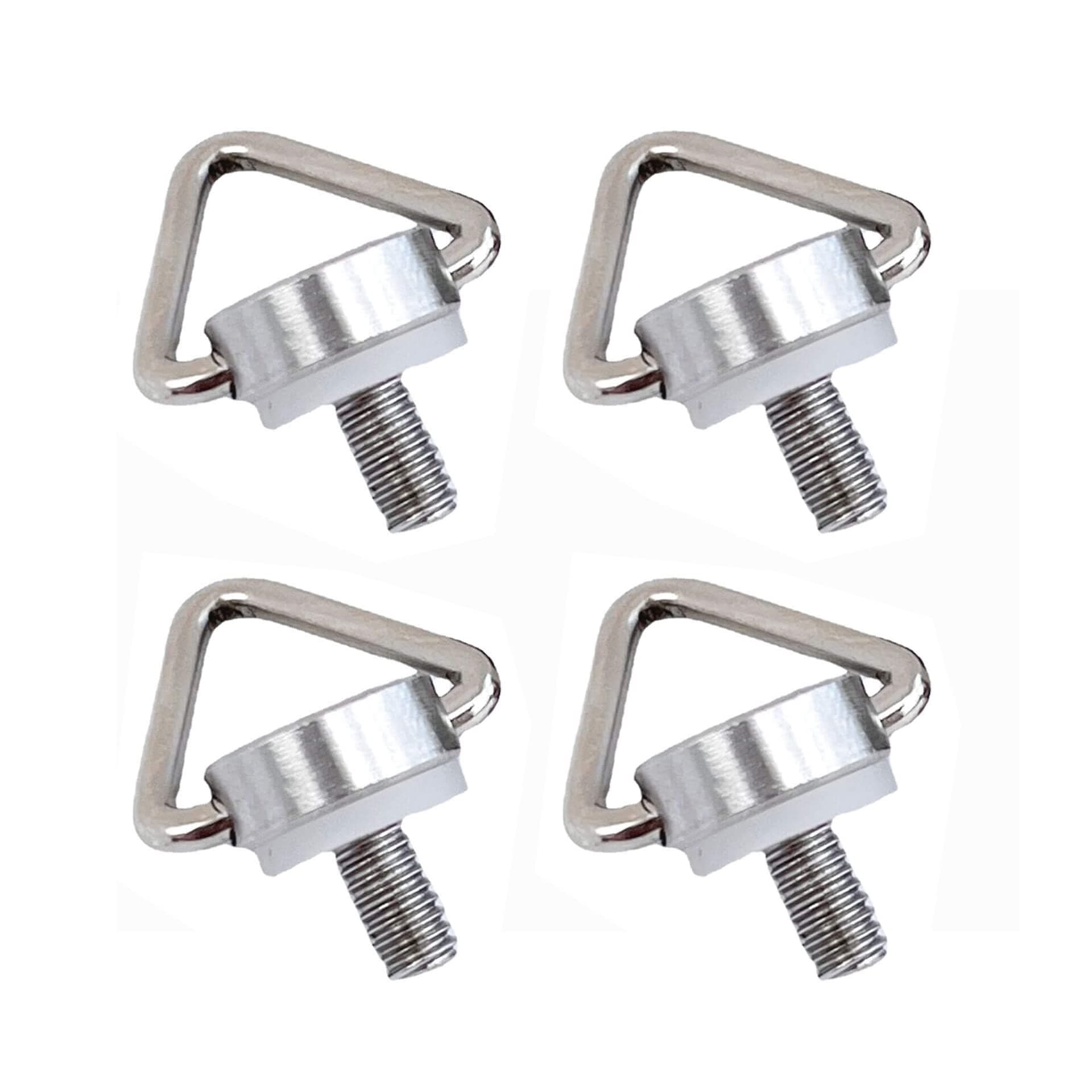 4 pcs Air 3/Mini 4 Pro RC-2 Neck Lanyard Eye Hook Screws Foldable Stainless Steel Strap Buckle Screws for DJI RC 2 and DJI RC Pro Remote Controller Accessories