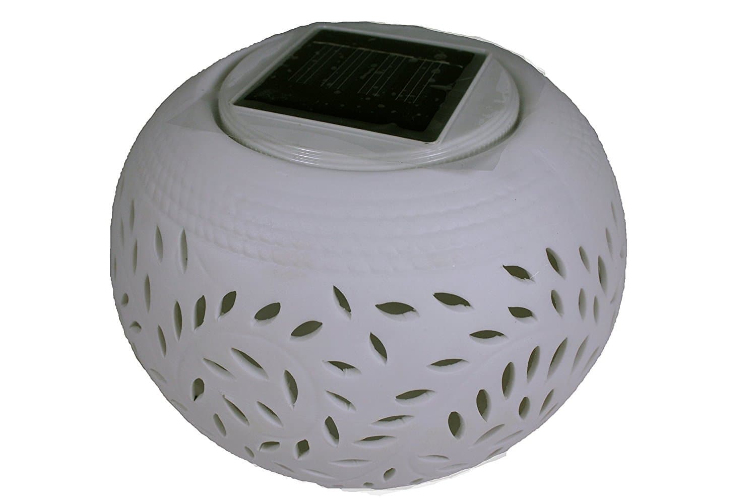 Solar Filigree Table Light - White