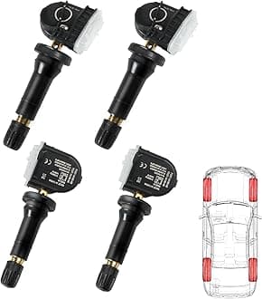 OTUAYAUTO 4PCS Tire Pressure Sensor - 315MHZ TPMS Sensor - Replacement for Ford F150 Ecosport Edge Explorer Fusion Ranger Mustang GT. Lincoln MKX Nautilus. Fit 2015-2021 Vehicles FR3Z-1A189-A