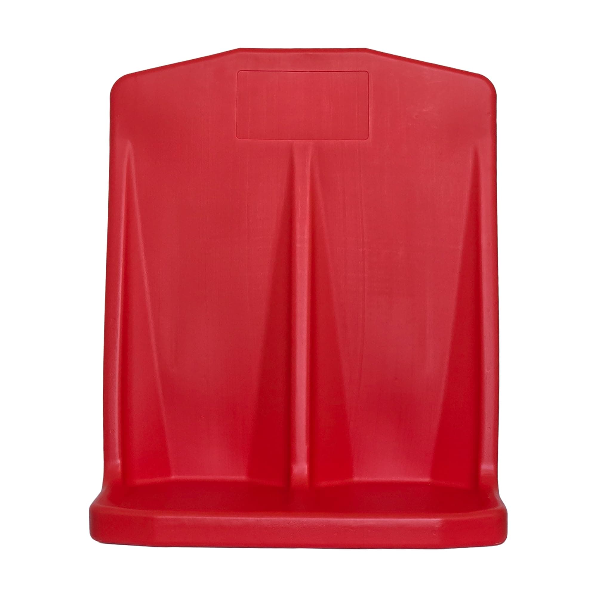 iCan Double Fire Extinguisher Stand – Red Plastic | Freestanding Base for All Extinguishers | Universal Fire Point Display for Office, Retail & Industrial Use