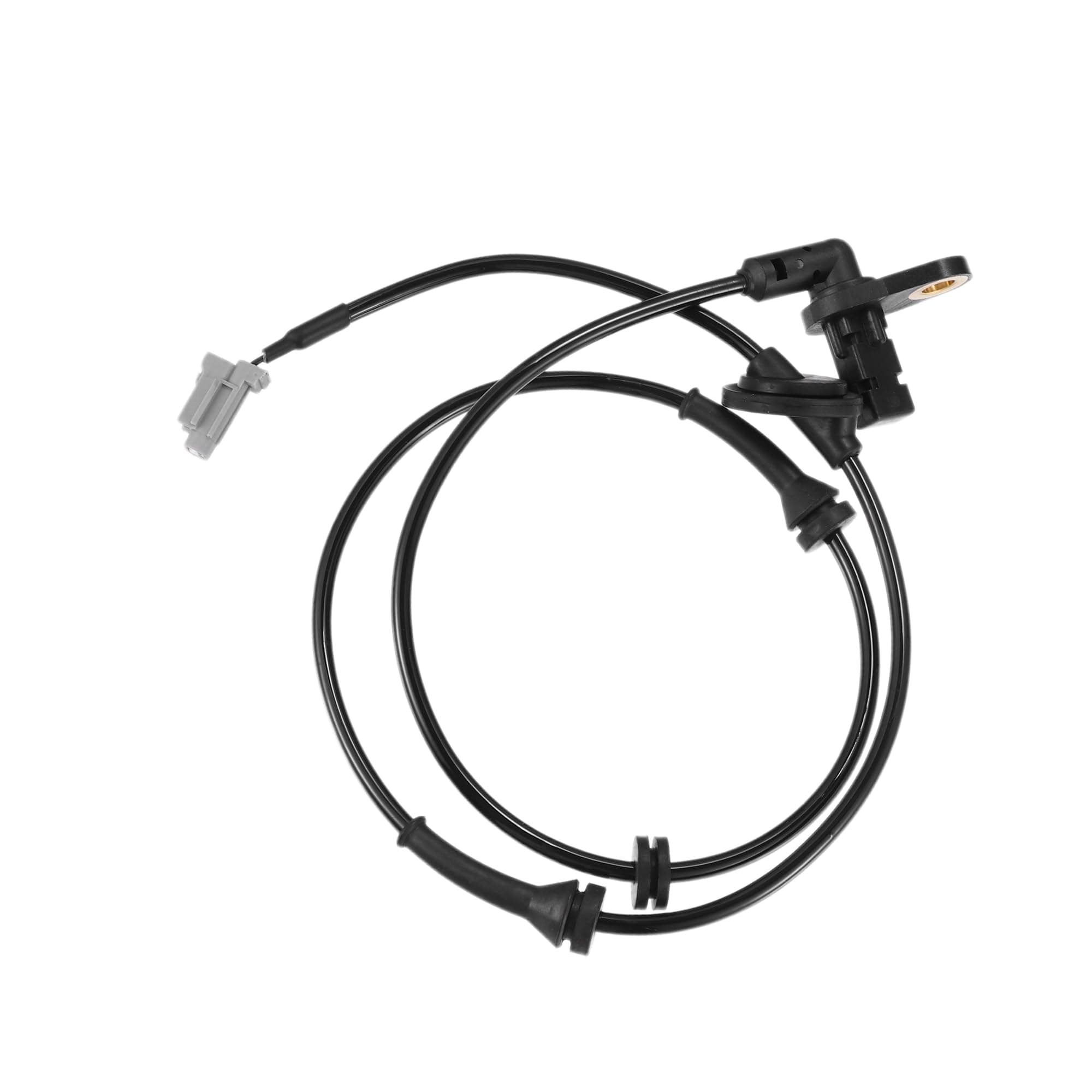 Front Right ABS Sensor, Wheel Speed Sensor, for Nissan X-Trail T30 2003-2007, Plastic, No.47910EQ010, Black Car Parts