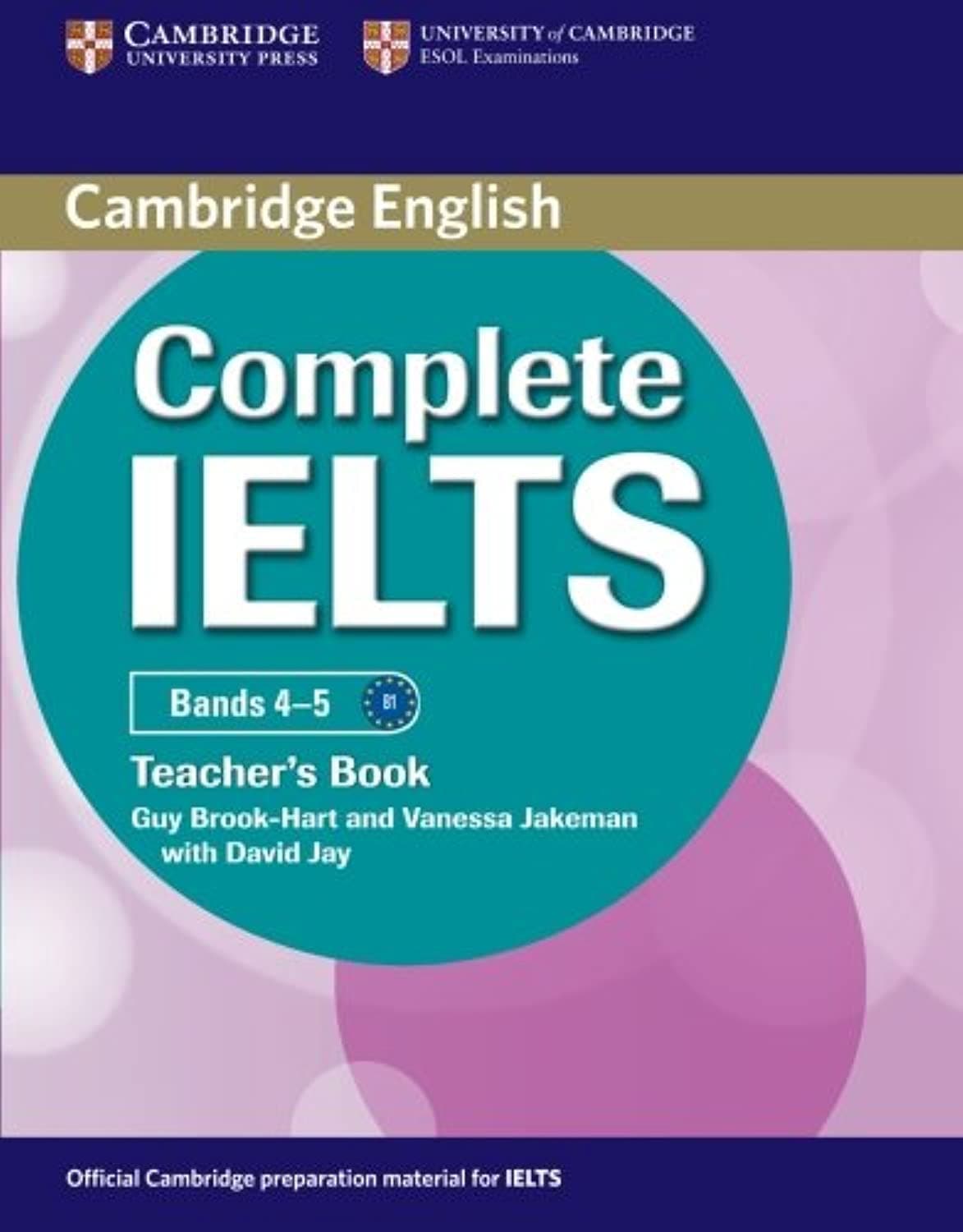 Complete Ielts Bands 4 - 5 Teachers Book