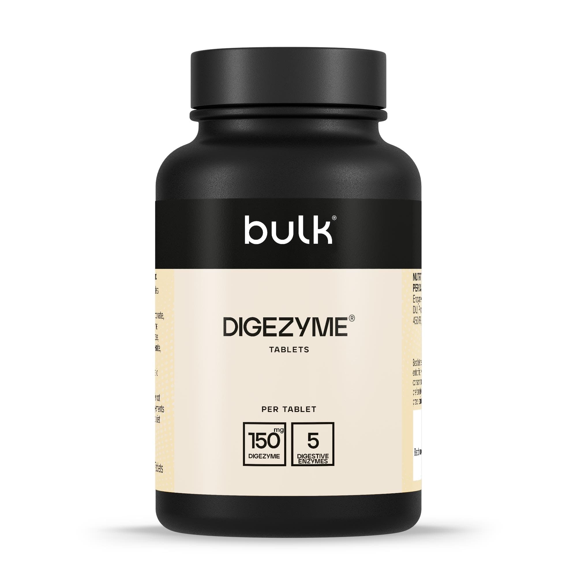 Bulk Pure Dige Zyme Tablets, Digestive Enzymes, 150 mg, Pack of 90