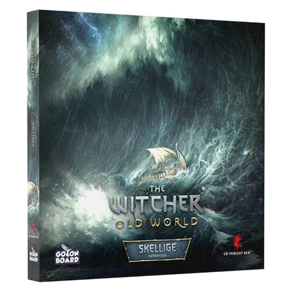 The Witcher Old World Skellige Hunt Board Game Expansion - Explore New Locations and Face Ancient Monsters! Strategy Game for Adults, Ages 14+, 1-5 Players, 90-150 Min Playtime