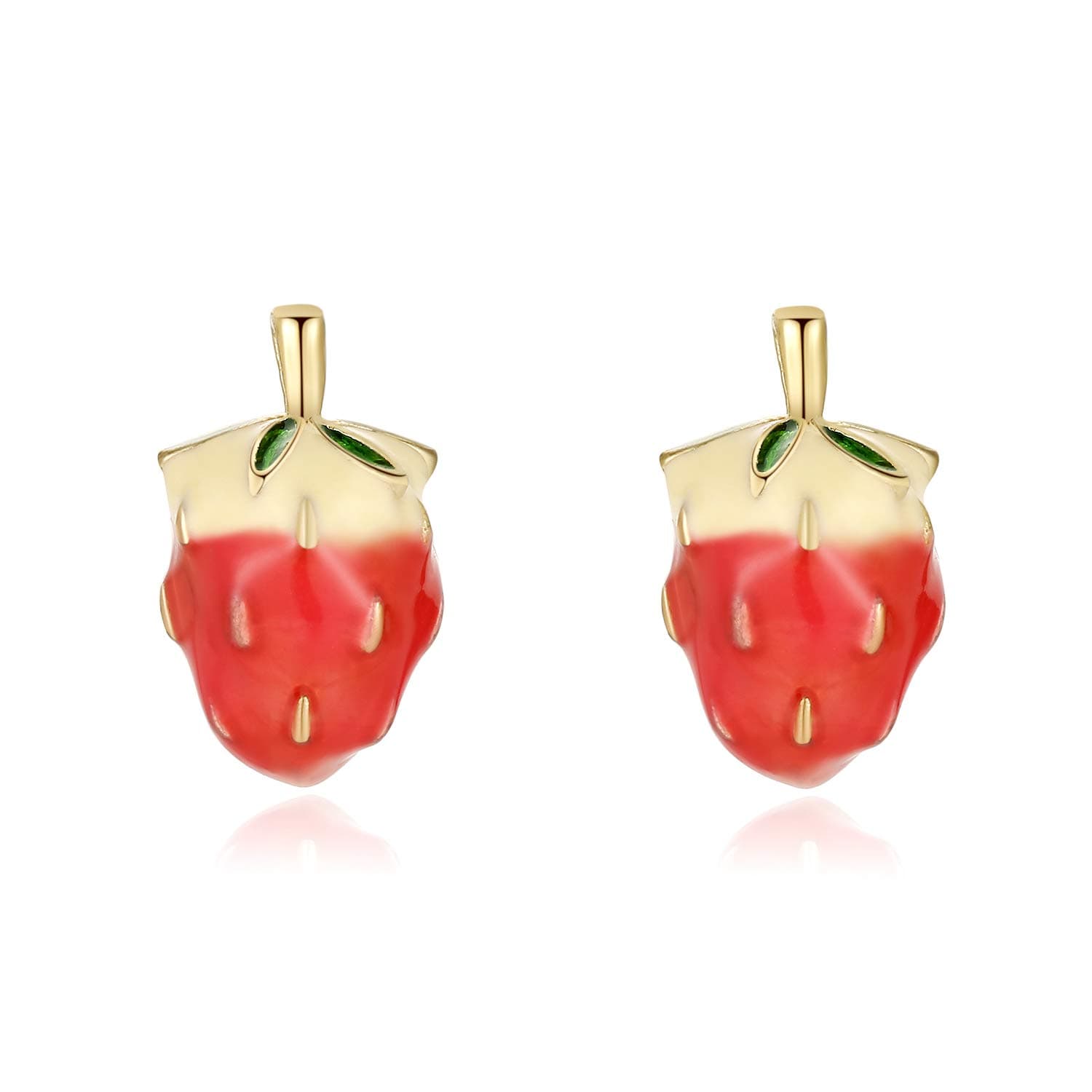 KruckelStrawberry Stud Earrings - 7079012
