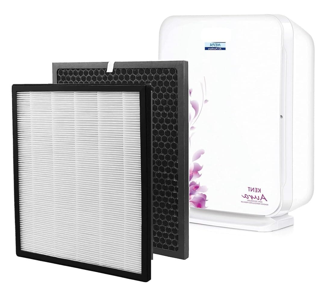 Replacement Hepa and carbon Filter set Compatible with KENT AURA Air Purifier