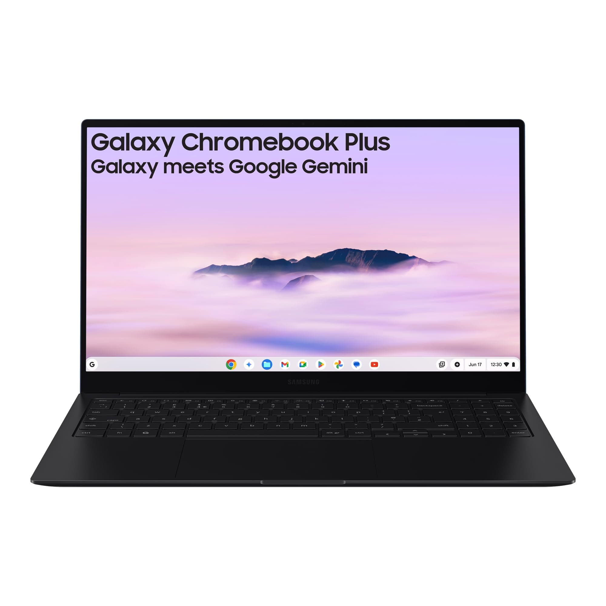 Samsung Galaxy Chromebook Plus Gemini AI Laptop, i3 Processor, Built in Gemini Quick Insert Key, 8GB Memory RAM 256GB Storage, Neptune Blue