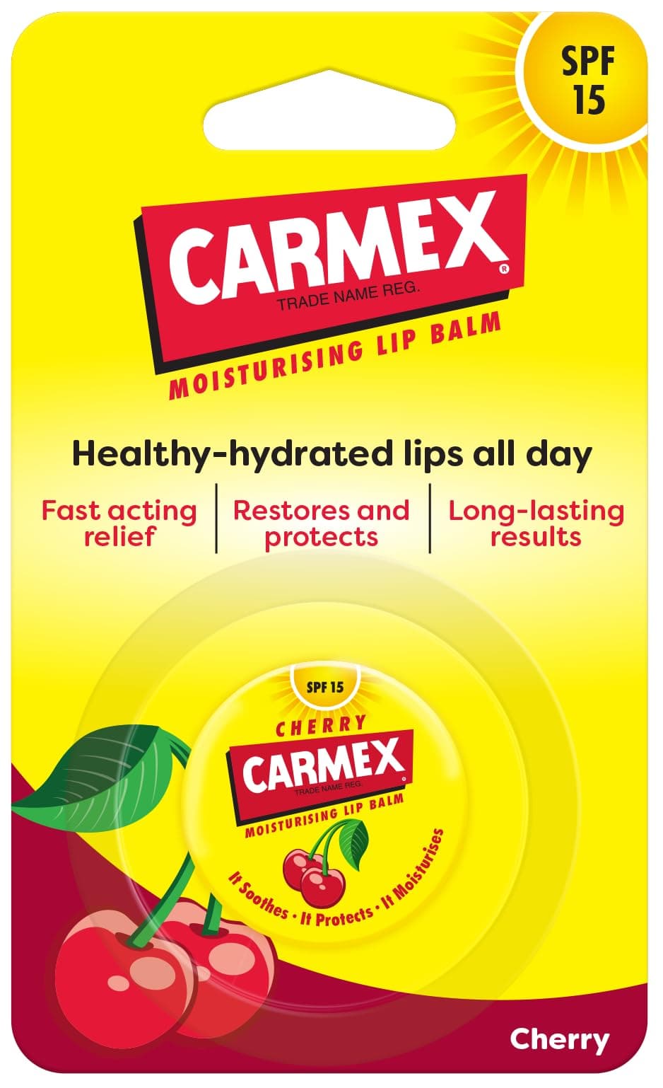 Carmex Lip Balm Pot (Cherry 7.5 g (Pack of 1)