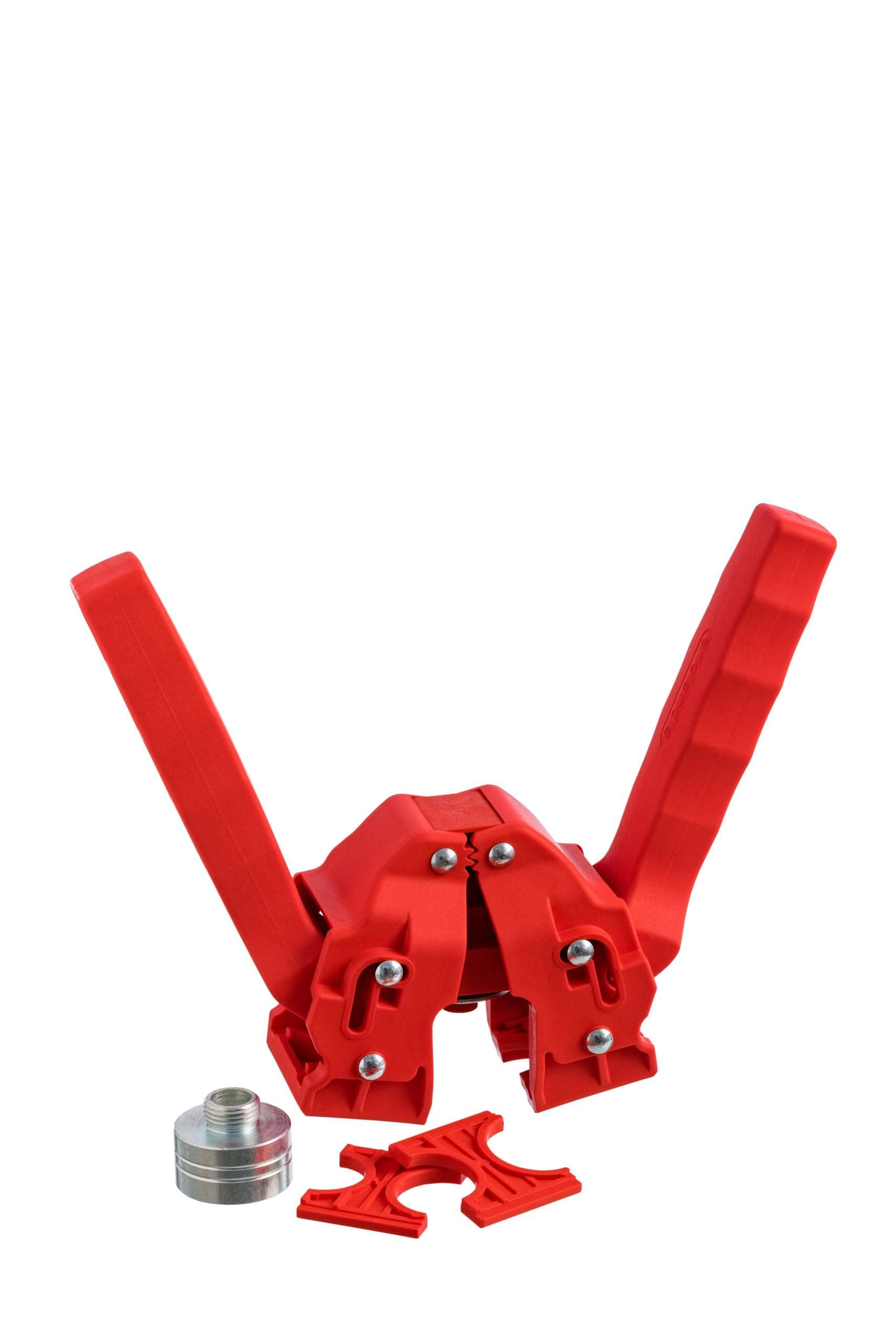 VIK Crown Capper Capper Heads 26 and 29mm + 100 Bottle Caps – Twin Lever Capper | Home Brew