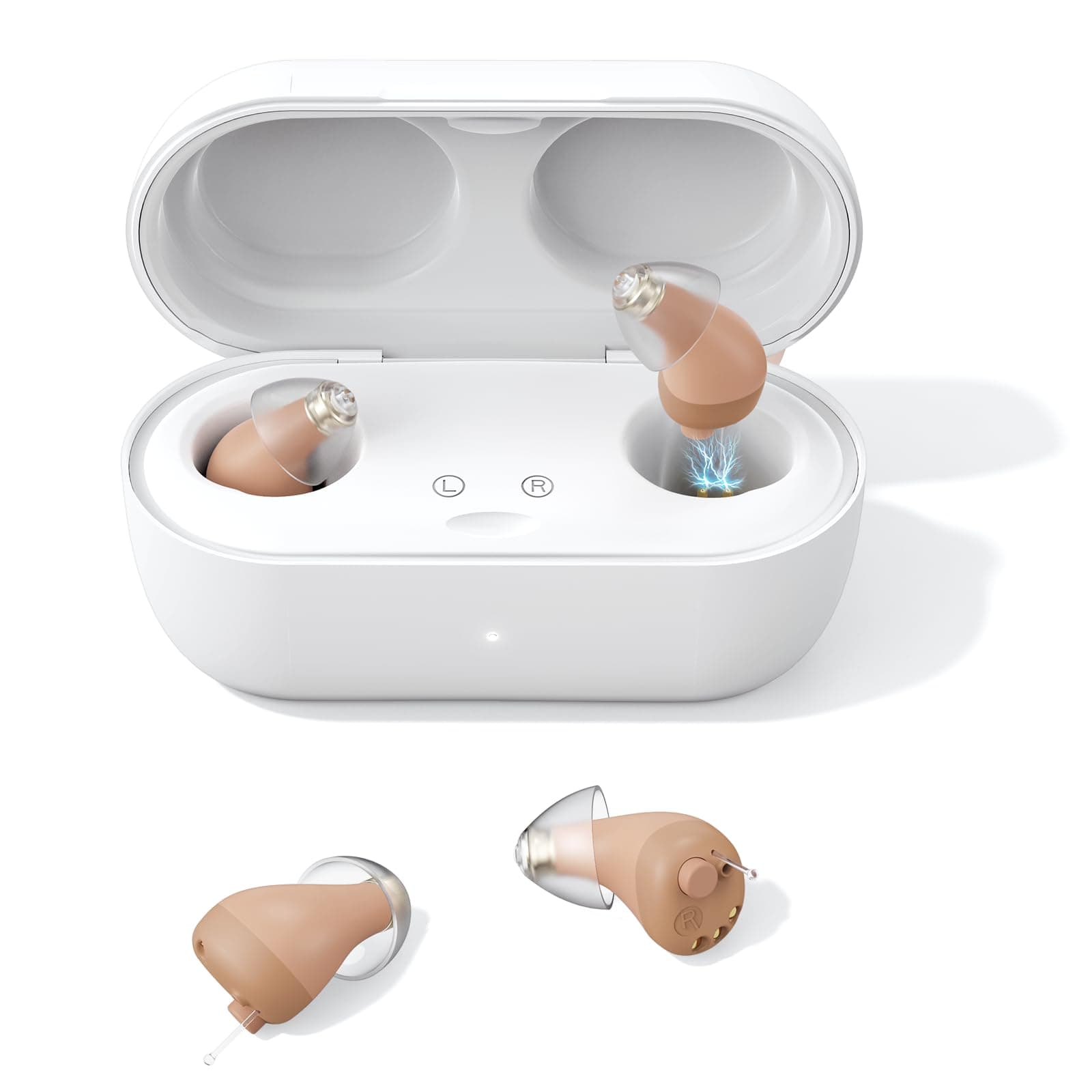 Supermini Hearing Aids, Pair, TM-S-bN